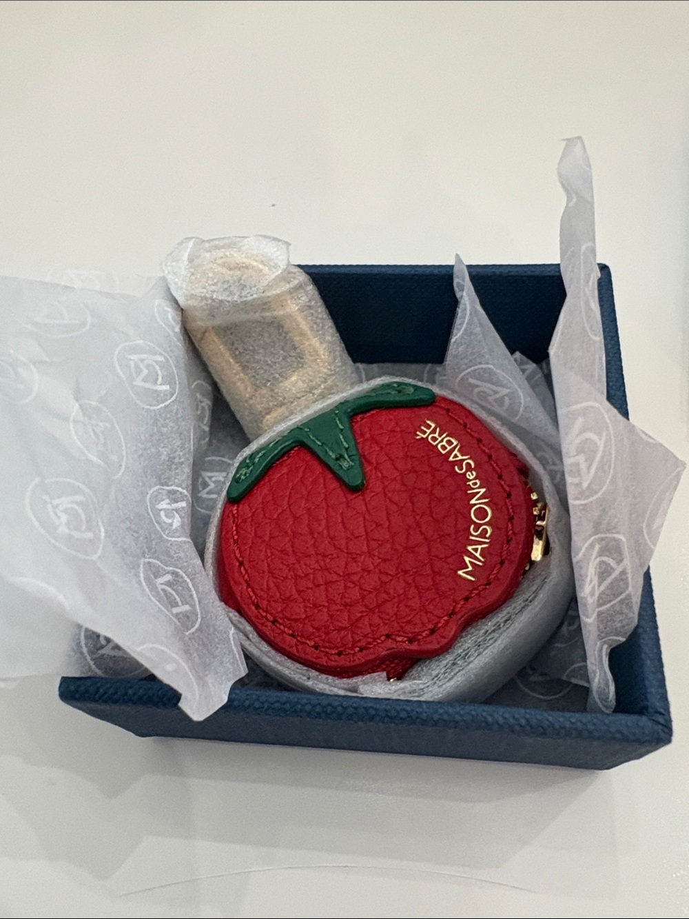 MAISON de SABRÉ SABRÉMOJI™ Fruit Charm — Tomato New in Box